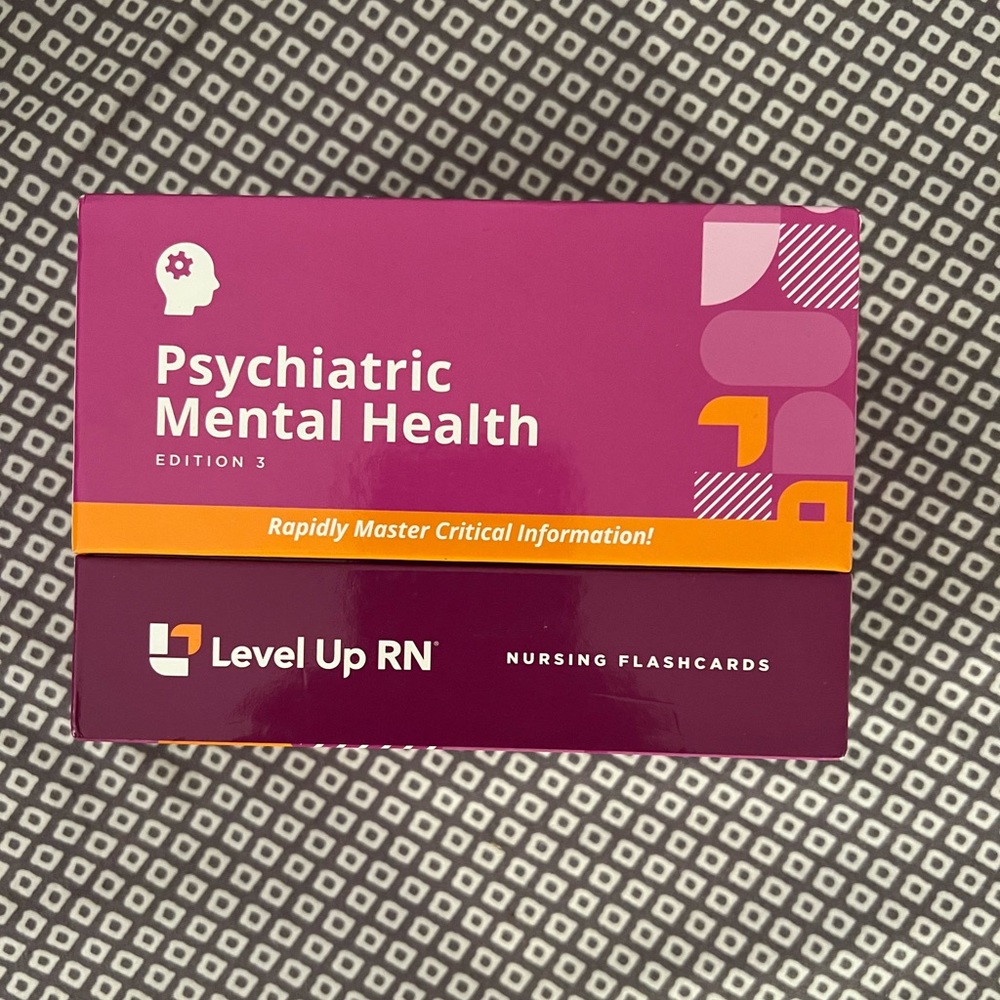 Psychiatric Mental Health Flash Cards - 3rd Edition